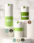 Hydrate Me Starter Pack - Best selling and most awarded 3 step all natural barrier focused skincare routine.