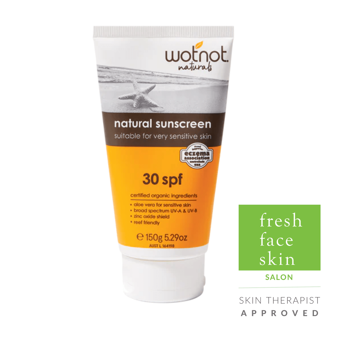 Wotnot 30 SPF Natural Sunscreen - Fresh Face Skin