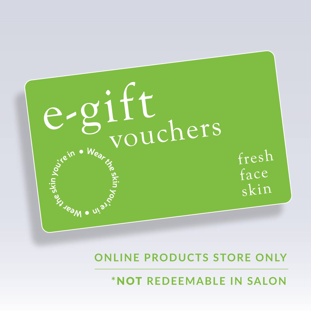 Online Store Gift Vouchers Fresh Face Skin