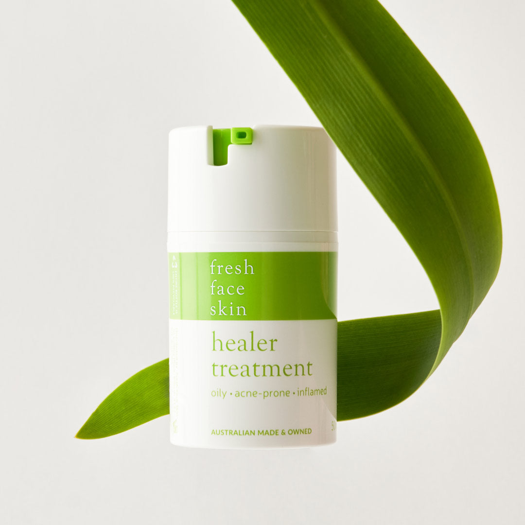Fresh Face Skin Healer Treatment for acne, inflamed, oily skin