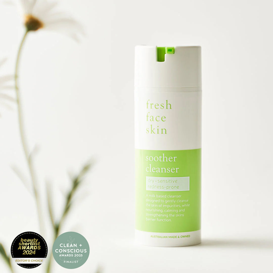 Award Winning Fresh Face Skin Soother Cleanser For sensitive and reactive skin