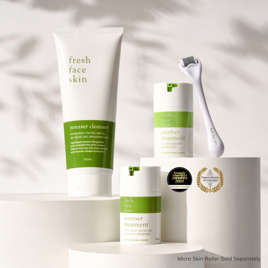 Skin Brightening 100% Natural simple 3 step routine
